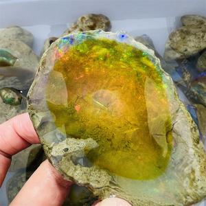 Piedras de Cristal de Ópalo Arcoíris Naturales al por Mayor, de Alta Calidad, Cristal Etíope Pulido Reiki, para Regalos y Decoración - Product Image 6