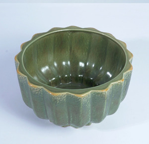 Vase de table portable en grès céramique mat écologique Agung Keramik, 19 cm x 13 cm de hauteur, pour usage quotidien, décoration intérieure, style indonésien - Product Image 1