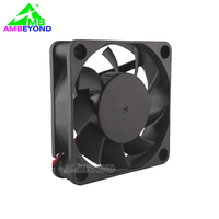 Ventilateur axial DC 6015 60x60x15mm, ventilateur de refroidissement mince sans balais 12V 24V, double roulement à billes, silencieux, pour driver LED, petit purificateur d'air