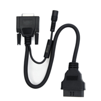 Cable de Diagnóstico OBD Launch X431 Tipo Antiguo de 2 Filas, Herramienta de Diagnóstico de Vehículos Launch X431 PRO, Escáner OBD2, Adaptador de Comunicación ECU