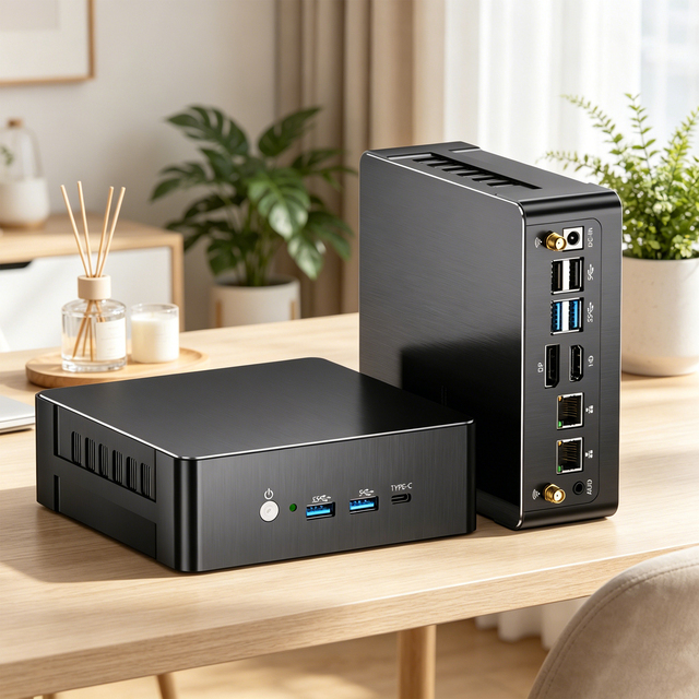 Core I5-12450H I7-12650H I9-12900H  Mini PC 64GB RAM 14 Core with HD DP WiFi 6 3Years Warranty Business Use