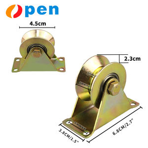 Rouleau <span class=keywords><strong>de</strong></span> <span class=keywords><strong>porte</strong></span> coulissante en acier à rainure en Y/V, robuste, avec support pour <span class=keywords><strong>porte</strong></span> <span class=keywords><strong>de</strong></span> <span class=keywords><strong>garage</strong></span>, faible bruit, roulettes antirouille - Product Image 2