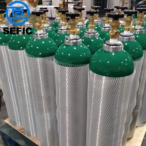 Trọng lượng nhẹ áp lực cao iso7866 dot3al tôi MD Kích thước <span class=keywords><strong>1L</strong></span> 2L 5L 10L 15L 20L 40L 50L xách tay y tế oxy Xi lanh khí - Product Image 5