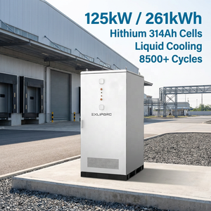 125kW 261kWh All-in-One Liquid Cooled BESS C&I <b>Energy</b> <b>Storage</b> <b>System</b> LiFePO4 Peak Shaving Grid-Tied 8500 Cycles CE Certified - Product Image 1
