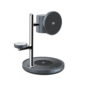 Sản Phẩm Mới <span class=keywords><strong>2025</strong></span> Máy Tính Để Bàn Đa Chức Năng <span class=keywords><strong>Qi</strong></span> Qi2 Từ Ba 3 Trong 1 3in1 Một Sạc Không Dây Với Đèn Bàn - Product Image 2