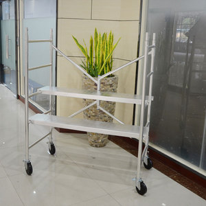 โครง<span class=keywords><strong>บันได</strong></span>แบบพับได้ระบบนั่งร้านอลู<span class=keywords><strong>มิ</strong></span><span class=keywords><strong>เนียม</strong></span> - Product Image 4