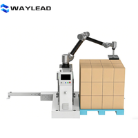 Solution de ligne de production de palettisation industrielle entièrement automatique, palettiseur, système de palettisation robotisé personnalisé