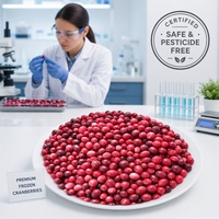 Graad A Halal IQF Diepvries Cranberries Groothandel |   100% natuurlijke, verse, diepvries hele cranberries voor sap, jam & bakkerijproducten