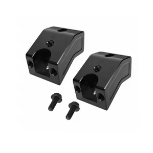 Accessori <span class=keywords><strong>Auto</strong></span> in Lega di Alluminio, Kit <span class=keywords><strong>Rialzo</strong></span> Sedile Anteriore 1,25 Pollici Nero/Argento - Product Image 3