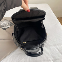 Sac à dos Niche Y2K de forme irrégulière unique, style punk urbain, sac quotidien unisexe