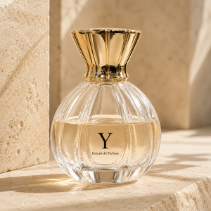 50ml Vertical Ribbed Pumpkin Shaped Empty Perfume <b>Bottle</b>, Gold Plated Crown Cap, Custom Color, Luxury Hard Gift Box For Cosmetic - Product Image 4