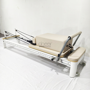 Reformer Pilates in Alluminio Salvaspazio per Aree di Allenamento Domestico, Scuole di Pilates e Programmi di Studio, Prezzo Diretto di Fabbrica - Product Image 1