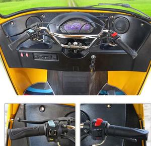 Véhicule motorisé commercial à trois roues Tricycle à essence <span class=keywords><strong>pour</strong></span> le transport de passagers Tuk Tuk Taxi <span class=keywords><strong>moto</strong></span> à essence - Product Image 5