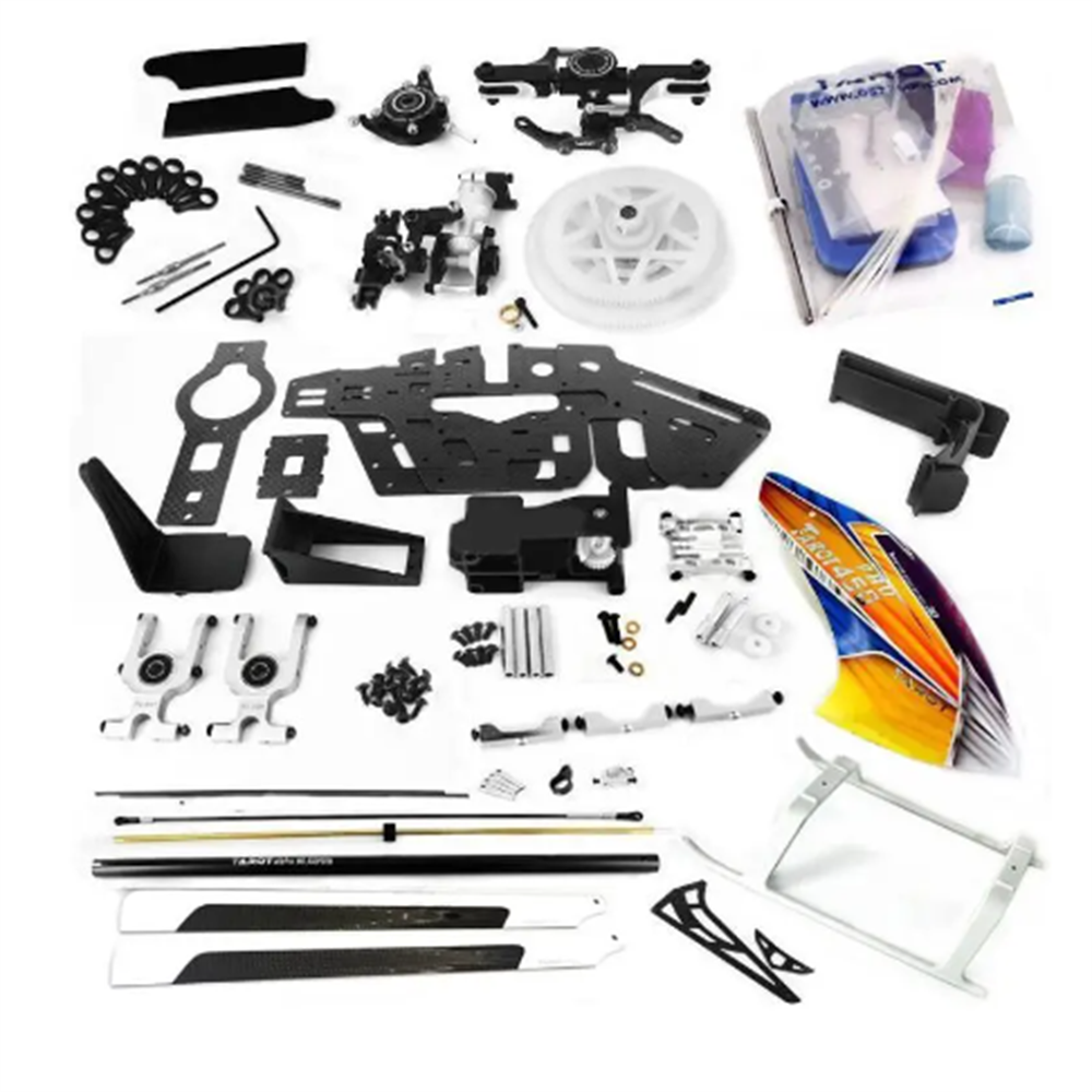 Original TAROT 450 PRO V2 Flybar RC Helicopter Kit with Canopy