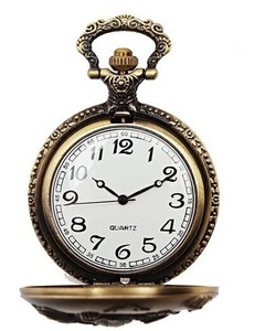Reloj de Bolsillo Antiguo con Movimiento de Cuarzo, Diseño de Bandera de la <span class=keywords><strong>Gran</strong></span> Muralla China, Joyería Conmemorativa Turística - Product Image 6