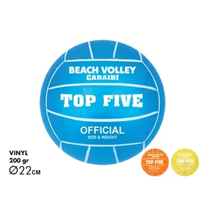 Balón de Voleibol Playa Caraiibi Top Five, Tamaño y Peso Oficiales, Vinilo 200g 22cm - Product Image 2