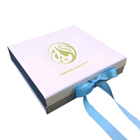 Boîte rigide en papier enduit biodégradable, motif personnalisé, mousse EVA, kit d'huiles essentielles naturelles, boîte de soin de la peau