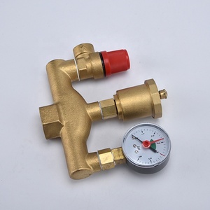 Collecteur de Chauffage Par Le sol Avec Mitigeur Et Pompe, <span class=keywords><strong>Groupe</strong></span> De Sécurité De Chaudière Avec Vanne D'arrêt Automatique - Product Image 4