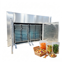 Séchoir industriel à air chaud pour fruits, épices, gingembre et piments, capacité 100-400 kg/h, 220-380V
