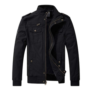 <strong>Men</strong> Cotton Casual Fall Slim Fit Coat Bomber <strong>Cargo</strong> Wind Breaker <strong>Jacket</strong> WORK WEAR UNIFORM <strong>JACKET</strong> with Custom Design Style Fabric - Product Image 5