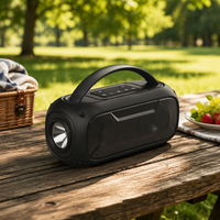 Système audio 2026 – Enceinte Bluetooth 30W avec subwoofer, lampe de camping, portable, lampe torche, étanche IPX7 – Nouveauté très demandée