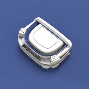 Bañera portátil plegable de plástico para bebés recién nacidos, tamaño grande, con pantalla digital de temperatura, para 0-12 meses - Product Image 4