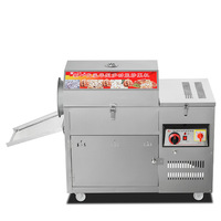 Machine de Torréfaction Commerciale Électrique Automatique pour Grains de Café, Graines, Noix de Grenoble, Noix de Cajou, Sésame, Amandes, Fèves de Cacao et Arachides