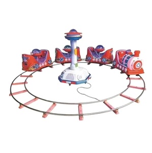 Manufactory Wholesale Manège électrique pour parc d'attractions, petit <span class=keywords><strong>train</strong></span> sur rail pour <5 passagers, pour enfants, usage domestique, scolaire et centres commerciaux - Product Image 2