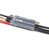 플라이컬러 크라켄 3-6S 40A-180A 플라스틱 ESC (6V/7.4V 5A BEC 포함) 48MHz 32비트 속도 컨트롤러 (RC 보트용)