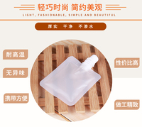 Sachets à bec verseur transparents jetables, Sachets d'emballage portables, Sachets de liquide 10ml et 30ml, Sachets d'échantillons de miel givrés, Personnalisables