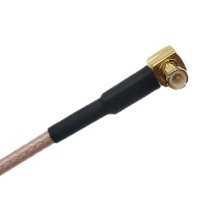 Conector MCX Macho a N Macho de 90 Grados y 50 Ohmios para Cable RF RG316, Personalización de Fábrica - Product Image 3