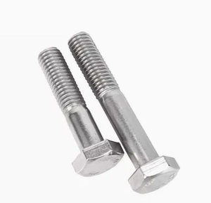 316 SS Hex <b>Bolt</b> ISO 898-1 Stainless Steel <b>Bolt</b> Saltwater Resistant for Coastal Building - Product Image 1