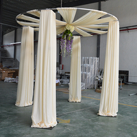 Kit de drapé de tuyau de mandap de mariage de rondeur personnalisé romantique pour les mariages/anniversaire
