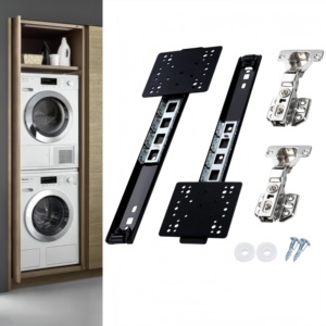 Cerniera per cassetto, binario scorrevole pieghevole, sistema di apertura <span class=keywords><strong>a</strong></span> spinta per <span class=keywords><strong>ante</strong></span> <span class=keywords><strong>a</strong></span> scomparsa, silenzioso, per cucina e camera da letto - Product Image 4