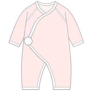 Pelele de algodón bonito de verano para recién nacidos, ropa informal de una pieza de Color sólido para bebés con mangas largas, Ropa para Niñas - Product Image 4