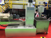 Machine de déshydratation plastique chaude et froide, sécheuse centrifuge pour le recyclage des flocons de bouteilles PET