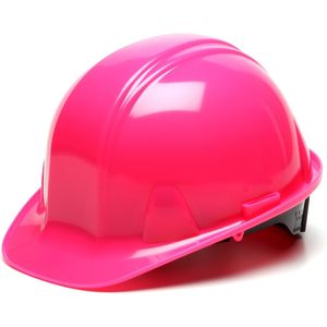 Frigg Cap Style <b>Hard</b> <b>Hat</b> Type1 Pink 4 Point Ratchet Hdpe Shell V Type Non Slotted Low Profile Design - Product Image 1