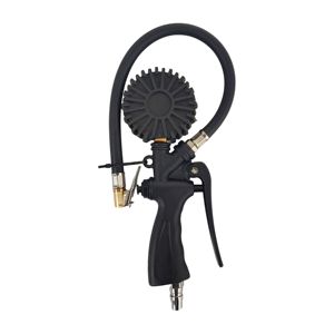 Manómetro de Presión de Aire para Inflar y Desinflar Neumáticos, Compatible con Compresores de Aire para RV, Autos, Motos y Bicicletas - Product Image 1