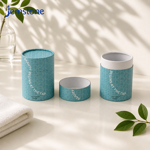 Custom Logo Eco Friendly Kraft Cylinder Tube Packaging <b>Box</b> Empty Vanishing Craft <b>Round</b> Cardboard Shower Filter Paper Tube Can - Product Image 6