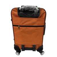 Ensemble de bagages à roulettes en nylon de luxe de 20 à 32 pouces, quatre pièces, sac de voyage extensible avec tailles de 24 et 28 pouces, style dessin animé assorti