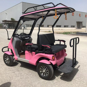 शुन्चा मिनी गोल्फ कार्ट उच्च शक्ति 1000w 2000w 2 + 2 सीटर 4 सीटर 4 सीटर इलेक्ट्रिक गोल्फ कार्ट - Product Image 4