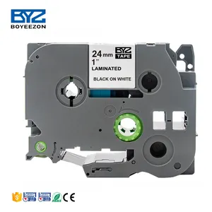 Sostituzione del nastro per etichette da 1 pollice compatibile Top TZc-251 per Brother TZe-251 TZ251 TZ 251 24mm tz Label Tape cassette