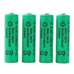 Rechargeable Battery Ni-MH 600mAh AA rechargeable battery