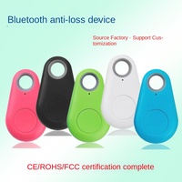 Traceur GPS 4G étanche IP67 pour animaux de compagnie, en gros, en stock, dispositif anti-perte Bluetooth en forme de goutte d'eau, alarme bidirectionnelle pour objets, compatible téléphone portable