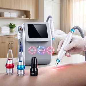 Machine de suppression des poils au laser diode double fonction et d'élimination des tatouages par picoseconde, marque privée, avec interface logicielle personnalisée pour la beauté - Product Image 1
