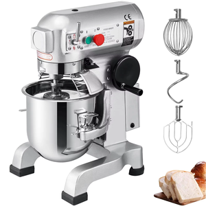 Batidora Comercial de Alimentos de 10/15/20/30 Litros con Ganchos para Masa, Batidor y Varillas, Ideal para Escuelas, Panaderías, Restaurantes y Pizzerías - Product Image 1