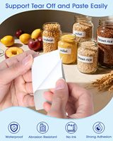 Papier autocollant thermique blanc 57x25mm pour imprimante, recharge pour appareil photo instantané pour enfants et notes d'étude, photos DIY, etc.