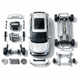 Nouvel ensemble d'accessoires d'origine Geely Binyue 2025 2024 2023 : poignée de porte, lève-vitre, actionneur de verrouillage, miroir et verre VIT - Product Image 3