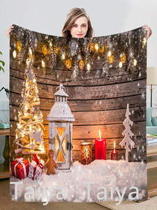 Bán buôn tùy chỉnh karol g giáng sinh Hươu <span class=keywords><strong>Snoopy</strong></span> flannel chăn người lớn và trẻ em lông cừu du lịch ném chăn - Product Image 6