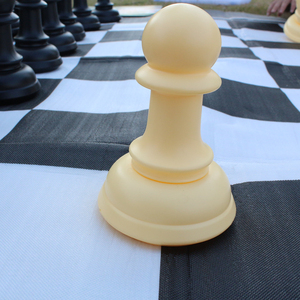 العملاق في الهواء الطلق للماء لعبة الشطرنج 6 ft مقاوم للرطوبة وسادة الشطرنج مجلس 10 بوصة الملك ل ملعب الحديقة Beache بارك يارد - Product Image 6